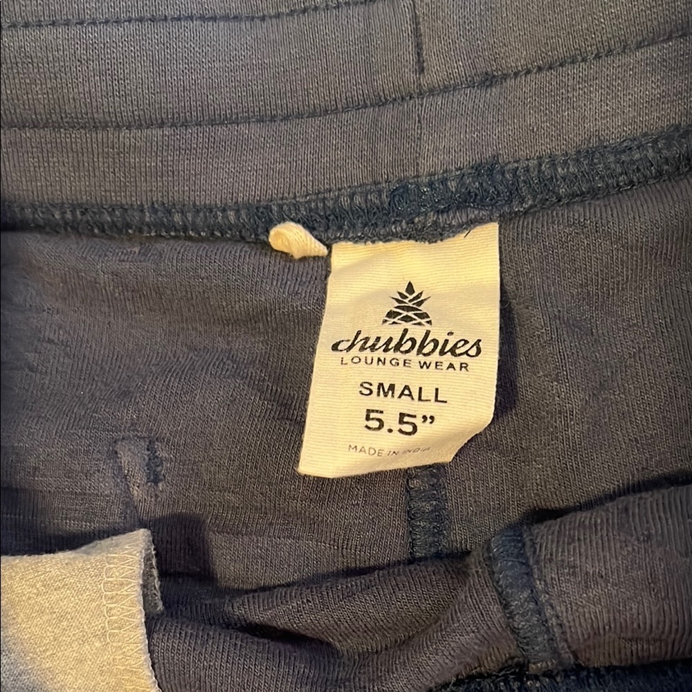 Chubbies Navy Patterned Flat Front Shorts - image 2